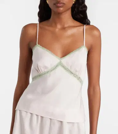 Posse Perla lace-trimmed camisole | Thumbnail 3