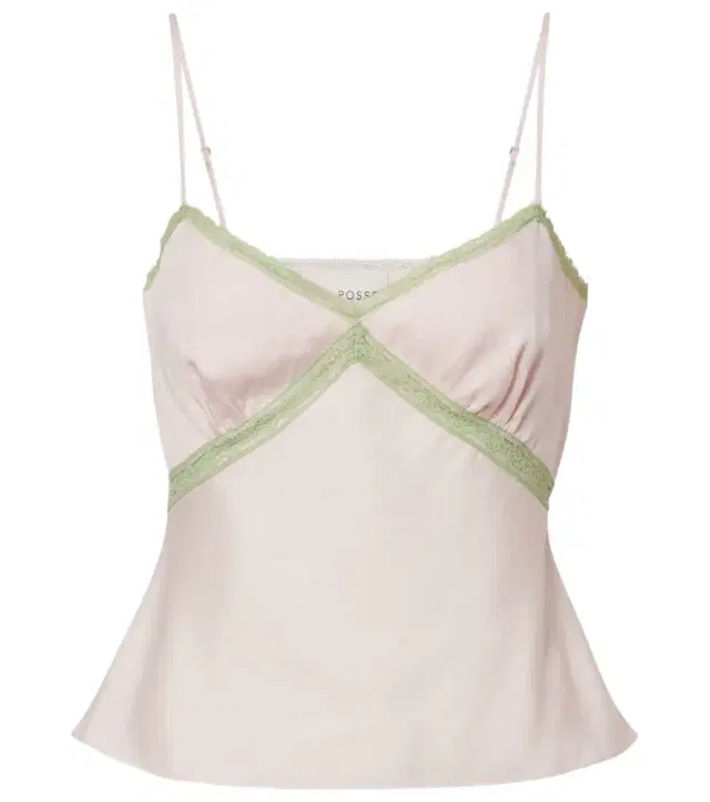 Perla lace-trimmed camisole