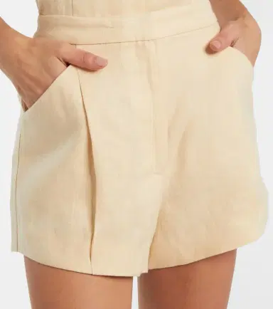 Posse Rosalie linen shorts | Thumbnail 4
