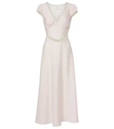 Posse Perla lace-trimmed midi dress | Thumbnail 1