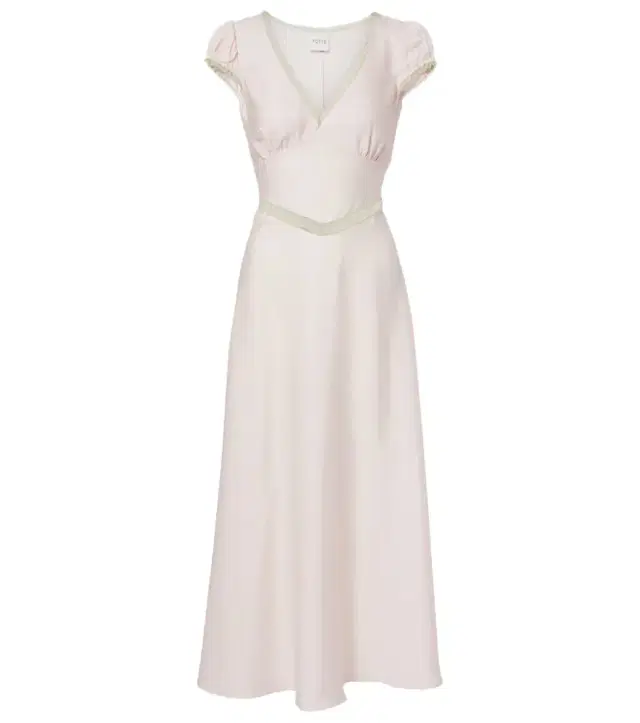 Perla lace-trimmed midi dress