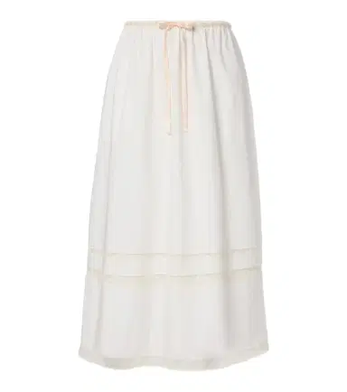 Posse Alma lace-trimmed midi skirt | Thumbnail 1 Posse Alma lace-trimmed midi skirt | Thumbnail 1