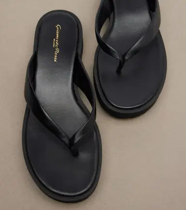 Gianvito Rossi Leather platform thong sandals | Thumbnail 4