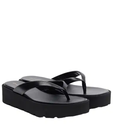 Gianvito Rossi Leather platform thong sandals | Thumbnail 1