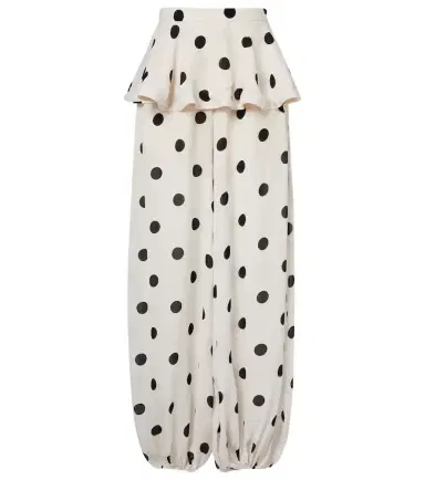 ADRIANA DEGREAS Polka-dot balloon pants | Thumbnail 1 ADRIANA DEGREAS Polka-dot balloon pants | Thumbnail 1