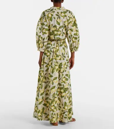ADRIANA DEGREAS Printed cotton-blend maxi skirt | Thumbnail 6 ADRIANA DEGREAS Printed cotton-blend maxi skirt | Thumbnail 6