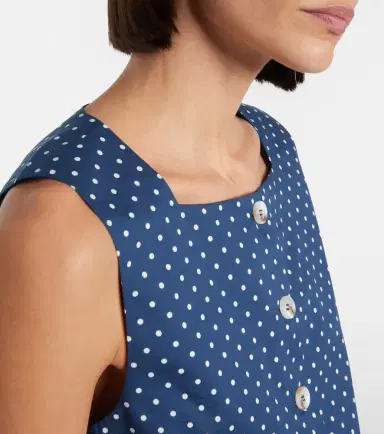 Posse Rio polka-dot cropped top | Thumbnail 3