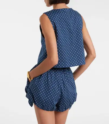 Posse Rio polka-dot cropped top | Thumbnail 5