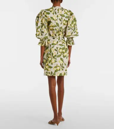 Adriana Degreas Printed cotton-blend minidress | Thumbnail 3