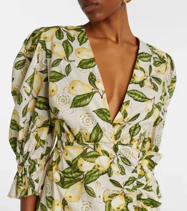 Adriana Degreas Printed cotton-blend minidress | Thumbnail 4