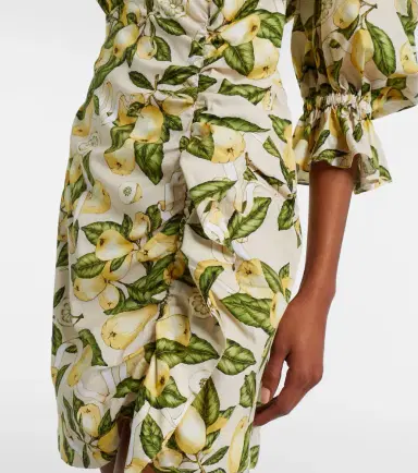 Adriana Degreas Printed cotton-blend minidress | Thumbnail 5