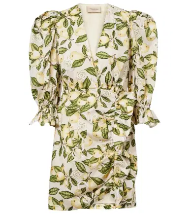 Adriana Degreas Printed cotton-blend minidress | Thumbnail 1
