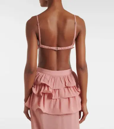 ADRIANA DEGREAS Ruffled bra top | Thumbnail 2 ADRIANA DEGREAS Ruffled bra top | Thumbnail 2