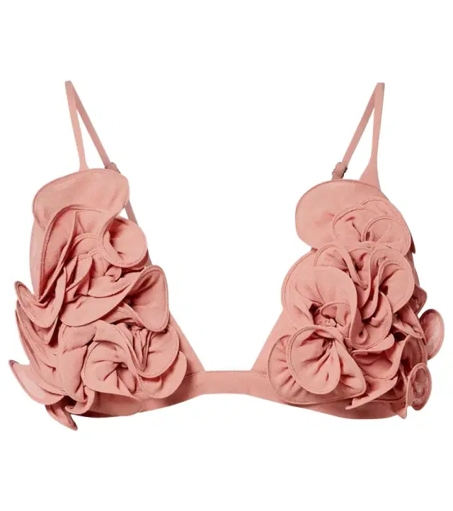 Adriana Degreas Ruffled bra top