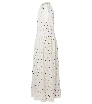 Adriana Degreas Polka-dot halterneck maxi dress | Thumbnail 1