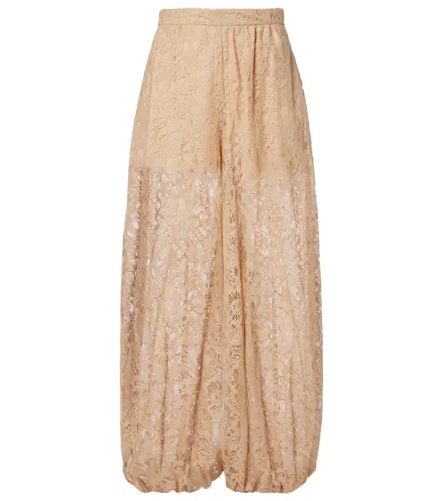 Adriana Degreas Lace balloon pants