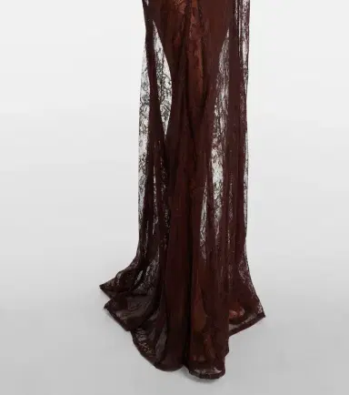 ADRIANA DEGREAS Sheer open-back lace maxi dress | Thumbnail 2 ADRIANA DEGREAS Sheer open-back lace maxi dress | Thumbnail 2