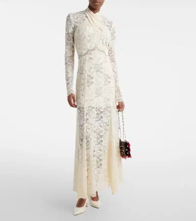 Rabanne Lace maxi dress | Thumbnail 3