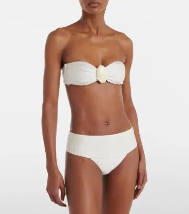 ADRIANA DEGREAS Embellished bandeau bikini | Thumbnail 3