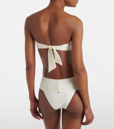 ADRIANA DEGREAS Embellished bandeau bikini | Thumbnail 5