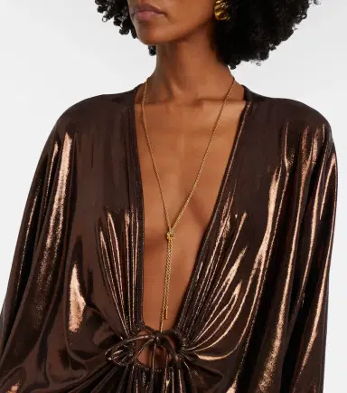 ADRIANA DEGREAS Cutout draped kaftan | Thumbnail 2 ADRIANA DEGREAS Cutout draped kaftan | Thumbnail 2