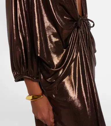 ADRIANA DEGREAS Cutout draped kaftan | Thumbnail 3 ADRIANA DEGREAS Cutout draped kaftan | Thumbnail 3