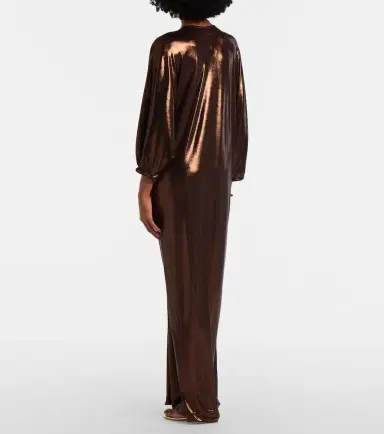 ADRIANA DEGREAS Cutout draped kaftan | Thumbnail 5 ADRIANA DEGREAS Cutout draped kaftan | Thumbnail 5