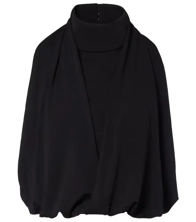 Adriana Degreas Gathered halterneck top