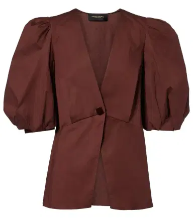 ADRIANA DEGREAS Cotton-blend top | Thumbnail 1 ADRIANA DEGREAS Cotton-blend top | Thumbnail 1
