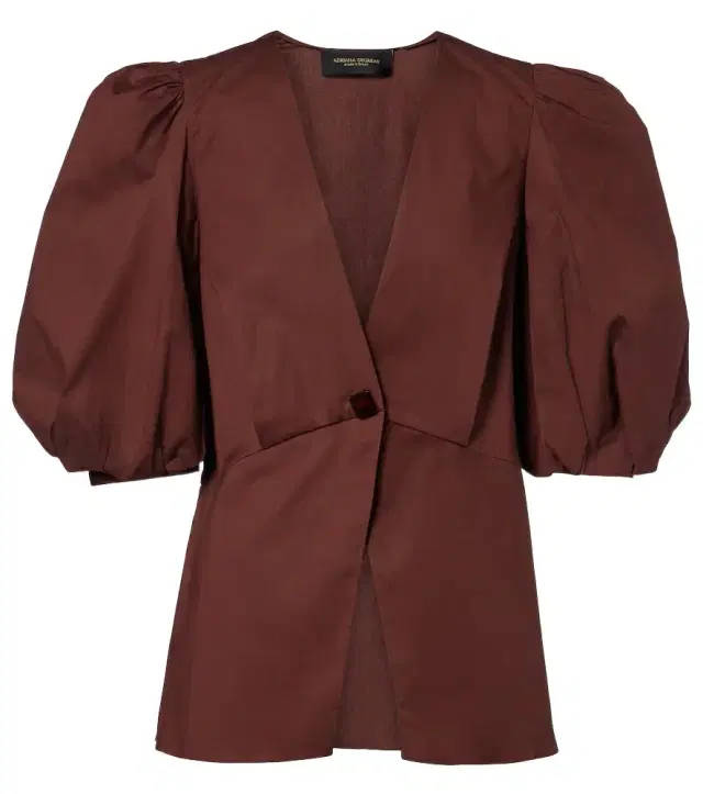 Adriana Degreas Cotton-blend top