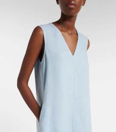 ASCENO Nisha linen midi dress | Thumbnail 2 ASCENO Nisha linen midi dress | Thumbnail 2