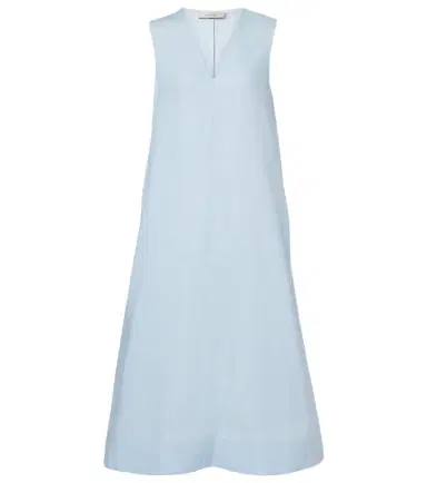ASCENO Nisha linen midi dress | Thumbnail 1 ASCENO Nisha linen midi dress | Thumbnail 1