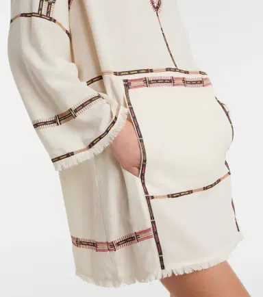 Isabel Marant Freya silk minidress | Thumbnail 4