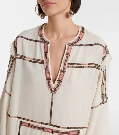 Isabel Marant Freya silk minidress | Thumbnail 5