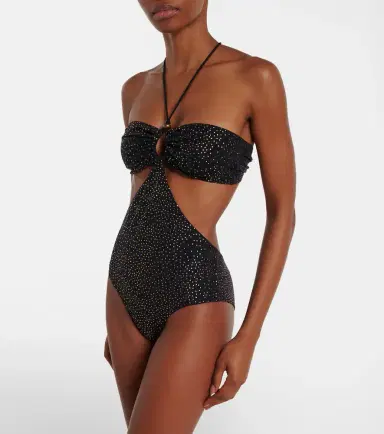 Isabel Marant Idoya polka-dot cutout swimsuit | Thumbnail 4 Isabel Marant Idoya polka-dot cutout swimsuit | Thumbnail 4
