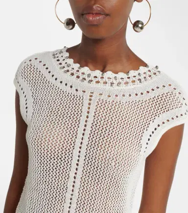 Isabel Marant Metorie crochet top | Thumbnail 3 Isabel Marant Metorie crochet top | Thumbnail 3
