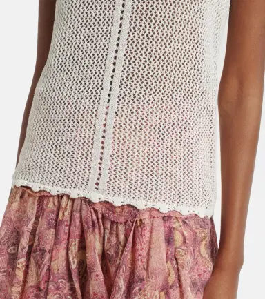 Isabel Marant Metorie crochet top | Thumbnail 4 Isabel Marant Metorie crochet top | Thumbnail 4