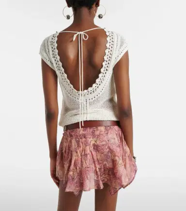 Isabel Marant Metorie crochet top | Thumbnail 6 Isabel Marant Metorie crochet top | Thumbnail 6