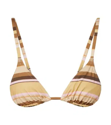 Isabel Marant Feride striped triangle bikini top | Thumbnail 1 Isabel Marant Feride striped triangle bikini top | Thumbnail 1