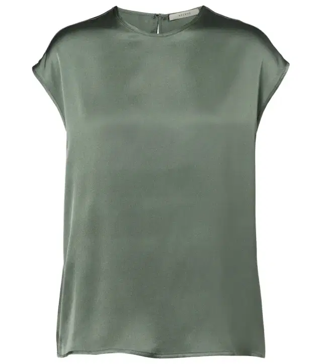 Dasha silk twill top
