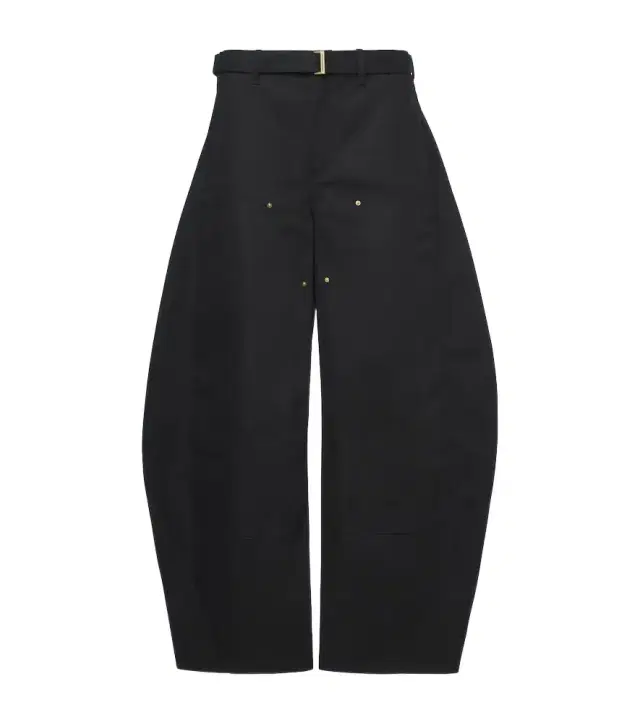 Sacai x Carhartt WIP cotton barrel-leg pants