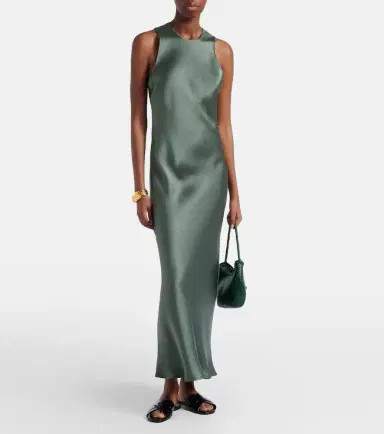 Asceno Tallin silk maxi dress | Thumbnail 3