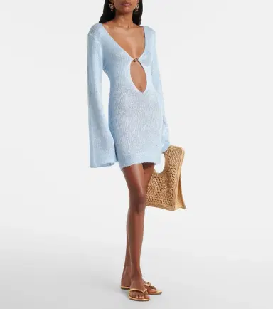 Bananhot Rey sequined knitted minidress | Thumbnail 5