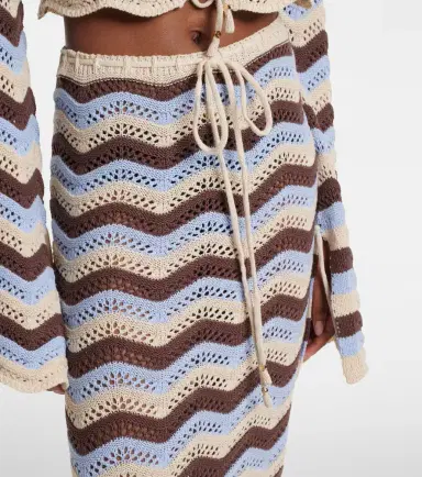 Bananhot Helena open-knit cotton-blend maxi skirt | Thumbnail 2 Bananhot Helena open-knit cotton-blend maxi skirt | Thumbnail 2