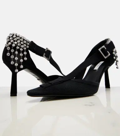 Prada Crystal-embellished pumps | Thumbnail 4