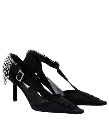 Prada Crystal-embellished pumps | Thumbnail 1