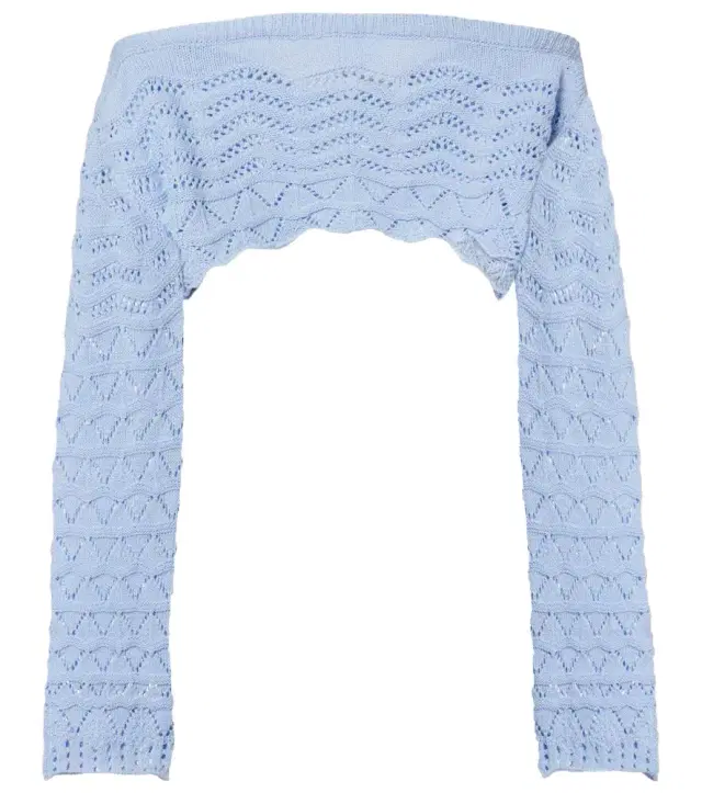 Bananhot Helena crochet cotton-blend crop top