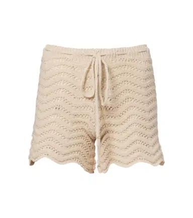 Bananhot Kim crochet cotton-blend shorts | Thumbnail 1