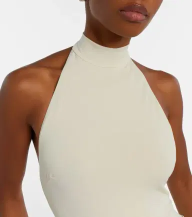 Bananhot Zoya draped halterneck maxi dress | Thumbnail 3