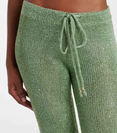 Bananhot Liz sequined flared pants | Thumbnail 2